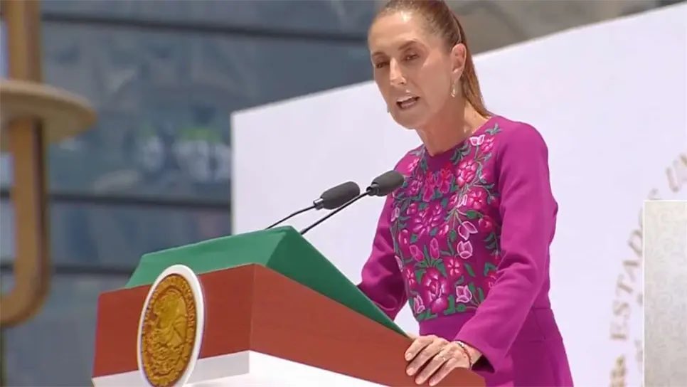 VigiaCiudadano7's tweet photo. 🇺🇸🇲🇽‼️| En un acto político lamentable, Claudia Sheinbaum defendió a Rocha Moya y mostró un temor extremo por el avance de Estados Unidos: “Es legítimo dudar del interés en el pedido de extradición. Vienen por unos, luego por otros, hasta que el Departamento de Justicia se vuelve el principal elector de México, no lo podemos permitir…”.