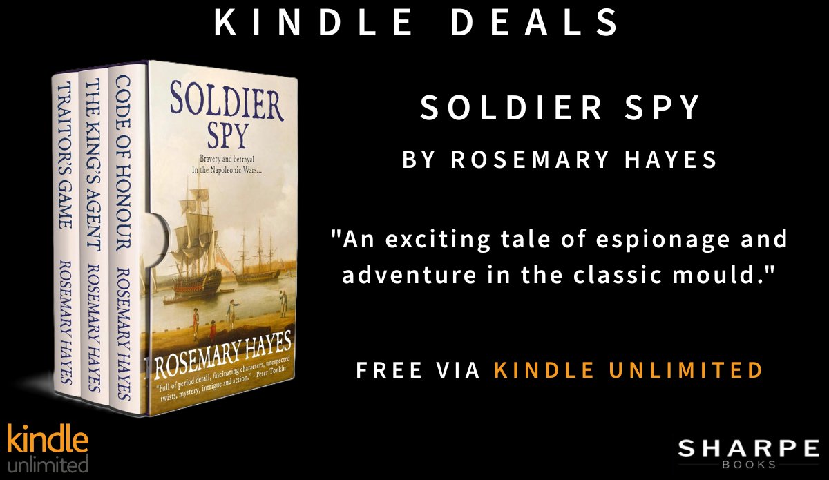 SharpeBooks's tweet photo. Are you a fan of historical crime?

Check out the following series

Empire of Shadows, by @rnmorris
https://t.co/tCwEAv2Qyc

By Royal Command, by @petertonkin50
https://t.co/pQKKfIjSY3

Soldier Spy, by @HayesRosemary
https://t.co/gPZ61Hrjb8

#crimefiction #historylovers #boxsets https://t.co/fDjHCnXrE0