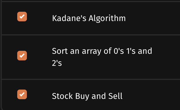 shivam__dev's tweet photo. Day 2 

Solved today's LeetCode Problem of the Day
Continued the #SDESheetChallenge by Raj Vikramaditya
Kadane's Algorithm
Sort an array of 0's 1's and 2's 
Stock Buy and Sell

A solid start towards strengthening DSA fundamentals. https://t.co/pg3rRbz8rT