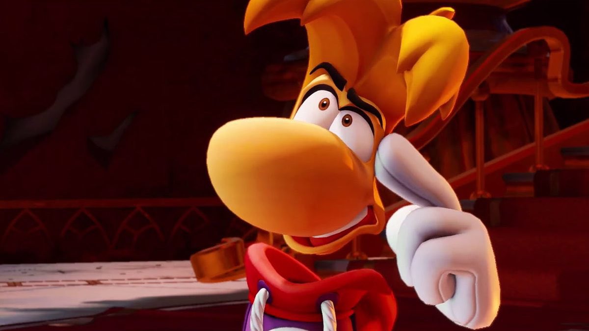ChampChidi's tweet photo. ⚠️SPOILER WARNING FOR RAYMAN⚠️ I dont get companies that do the approach of, let's turn this franchise known for its surrealist, goofy, cartoony, nature and say eh fuck it. Make it REAL. Original game was already timeless so I already dont get re doing it. https://t.co/YAFkh4qnGN