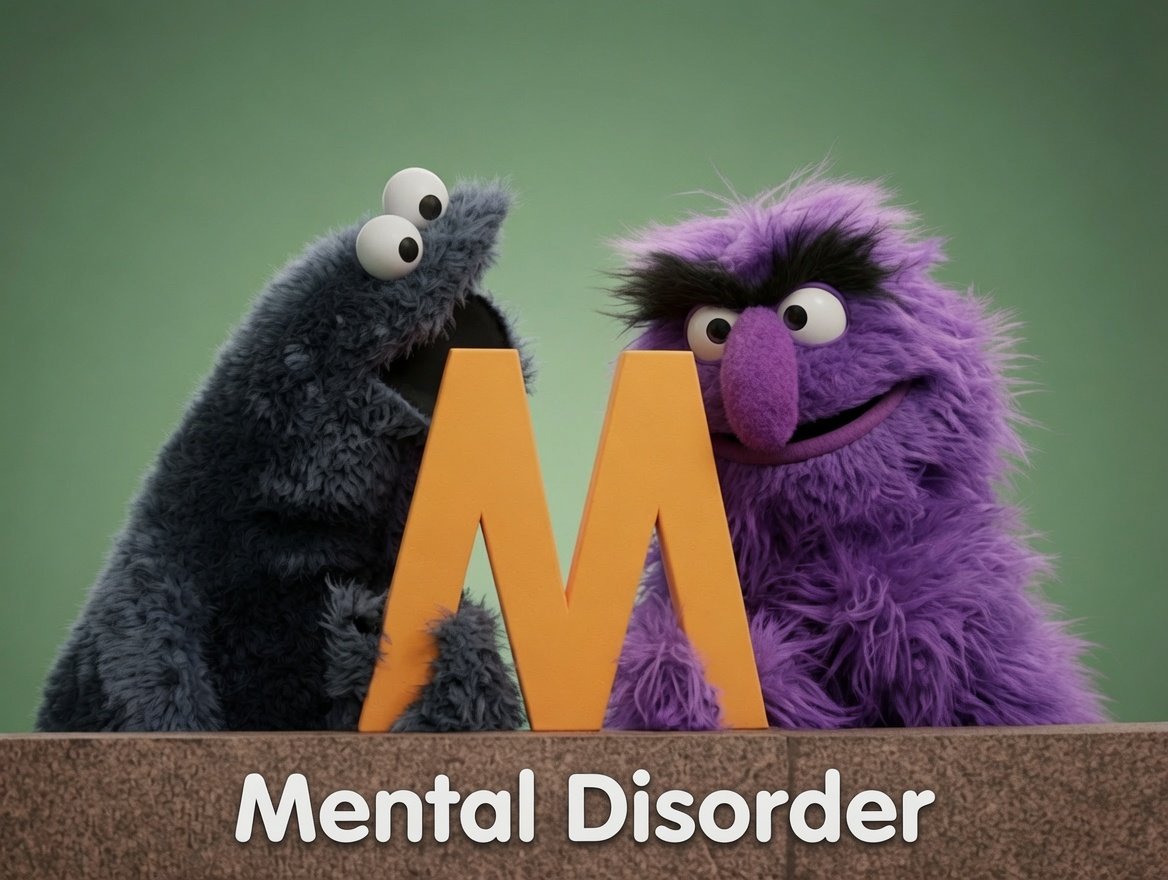 ForAmerica's tweet photo. @sesamestreet 'M' is for MENTAL DISORDER. https://t.co/n9cw2MSkzd