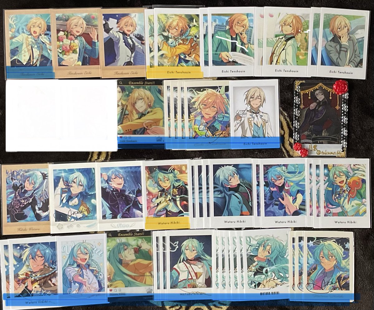 tukumo_666's tweet photo. 【交換/譲渡】あんスタ　ぱしゃこれ　ぱしゃっつ　P.A.shots!!　クリカ　中国　笑門来福　ホワイトデー

【譲】画像1〜4
英智、渉、桃李、弓弦、北斗、スバル、真、真緒

【求】レオ（画像27）or画像28+送料
画像29、30に条件書いてあります

お声がけは1番下のツリーにお願いいたします https://t.co/hwlQ2S0kDE