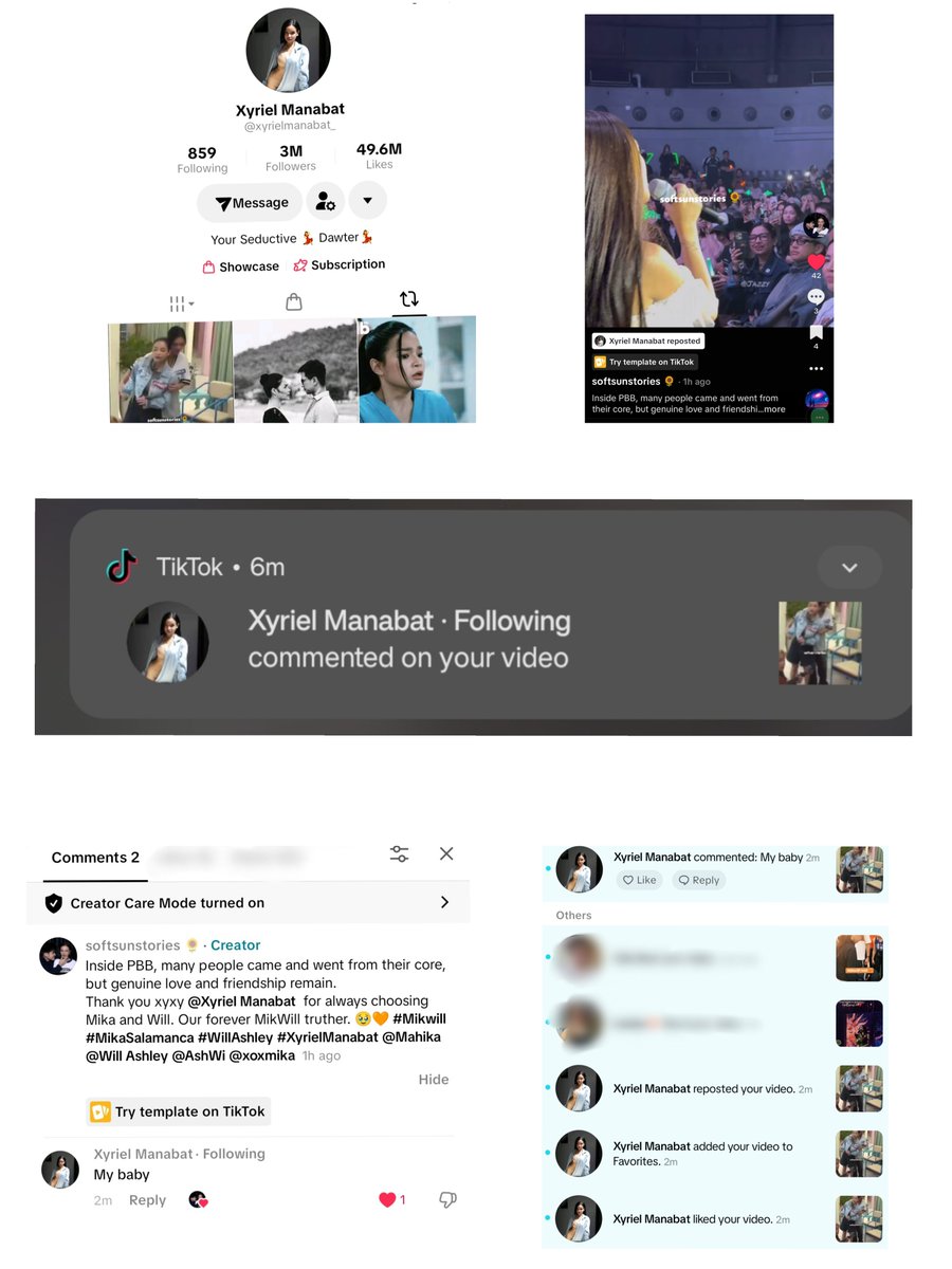 softsunstories's tweet photo. To my Xyxy @xmnbt 🥹 Thank you for loving Mikmik and Willie. 🥹🧡 LIKED, ADDED TO FAVE, REPOSTED AND EVEN COMMENTED ON MY LATEST TIKTOK VID. 🥹 WAHH. 

From one happy fan to another, mahal na mahal kita, Xyxy. #mikwillthruther #mikwill https://t.co/F9Z65kyvWZ