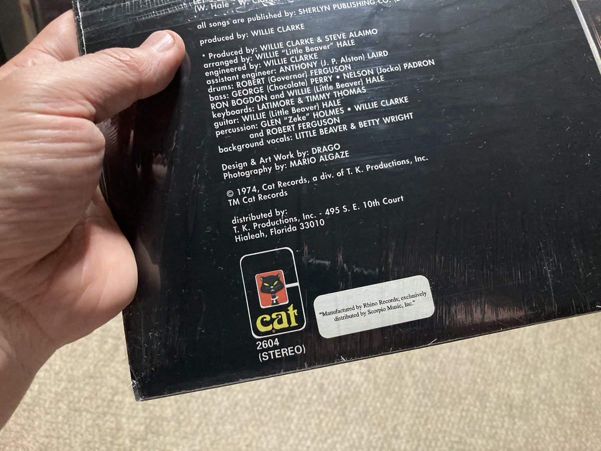 monaural7's tweet photo. マイアミソウル名盤の誉高いパーティ・ダウン／リトル・ビーバー、いい音で聴きたいけどオリジは高騰…と思ってたが音質良好ライノ／スコーピオ再発と出会ってゲット。これからのじっとり暑い夏に合う！合う！ https://t.co/ZXtxY3AfMl
