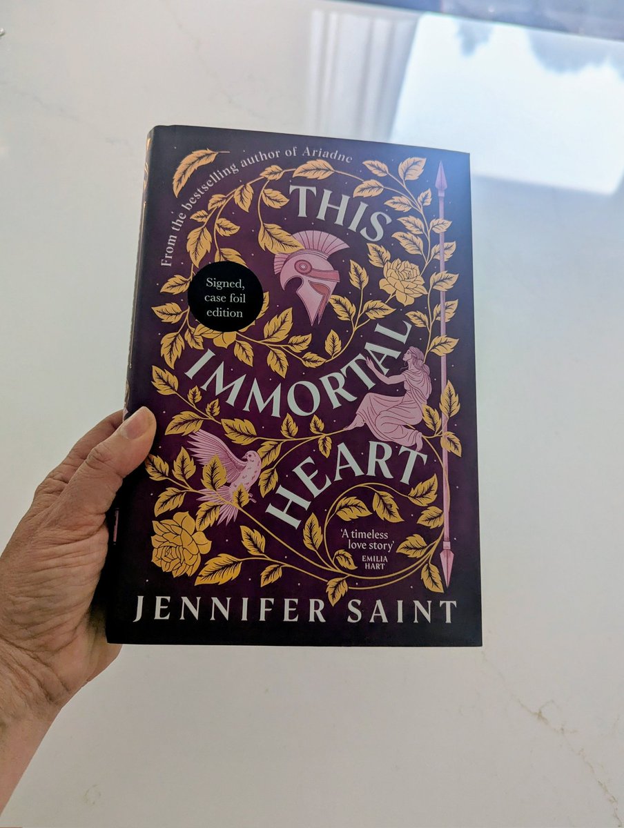 ZitahM's tweet photo. Just arrived from @Waterstones and I can't wait to read it. @jenny_sauthor #thisimmortalheart https://t.co/bmKeH4S3jt