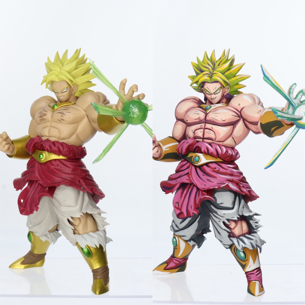 ドラゴンボール ブロリー塗りました。 #リペイント #ドラゴンボール