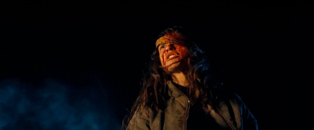 AdriaUpdates's tweet photo. Adria Arjona in ‘Onslaught’. 

In theaters September 4. https://t.co/xweCUi50Nh