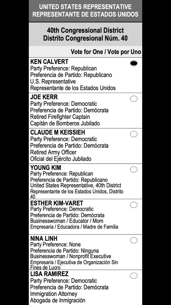 TeamCalvert's tweet photo. Polls are now open! Get out and vote Ken Calvert for Congress! 🗳️ https://t.co/UctrhxgO9i