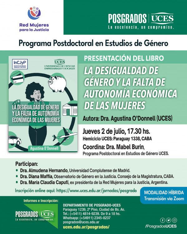 PrensaOpenPress's tweet photo. Presentación del libro
La Desigualdad de Género y la Falta de Autonomía Económica de las Mujeres.
Inscripción aqui:
https://t.co/ywkpgNYsZs https://t.co/U80WhViwlZ
