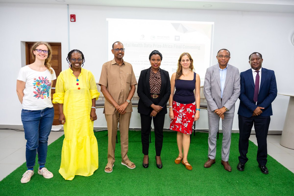 aphrc's tweet photo. APHRC’s Mental Health Data Prize Africa initiative final convening kicked off today in Mombasa, Kenya. This event brings together global leaders, researchers, people with lived experience and tech innovators dedicated to rewriting the future of mental health across the continent through the power of data, collaboration, and local ownership.

The opening sessions delivered insights on what it takes to build a resilient, data-driven health ecosystem:

Dr. Bishar Issak (Director of Family Health at the Ministry of Health in Kenya) highlighted Kenya’s proactive strides in integrating mental health into primary healthcare and expanding digital health platforms, emphasizing that progress relies heavily on data-driven decisions and responsible innovation.

#IamAPHRC’s Catherine Kyobutungi  challenged the ecosystem to bridge deep infrastructure and talent gaps, and to systematically scale local innovations into standardized, commercialized outcomes.

Winnie Wefelmeyer and Ekin Bolukbasi from the Wellcome Trust noted that data alone will not transform Africa’s mental health landscape and that creating equitable, context-specific solutions requires multidisciplinary collaboration and the deeply meaningful involvement of people with lived experiences.

The #MHDPA is proving that data can be a true catalyst for systemic innovation, stronger public health frameworks, and better mental health outcomes across the continent. 

#MentalHealthDataPrizeAfrica #MentalHealthAfrica #DataForMentalHealth #MentalHealthInnovation #APHRCResearch 

@CKyobutungi @DMdiarafa @amveyange  @RatemoJuliet @williamsila @MangwanaVJ @deborahndlovu @ndonyesarah @DorcasOdhiambo @dia_diama @MuliDavis @CharityWaweru @Hope_shete  @Waithaka_KE @isabelmutuku1 @ChristineGer22