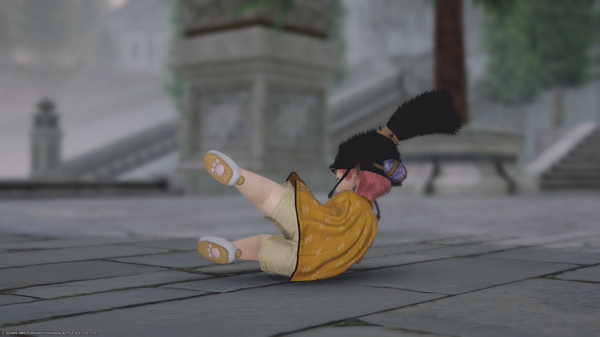 neryus_FF14's tweet photo. 날아가기~~ https://t.co/znnIo4lWld