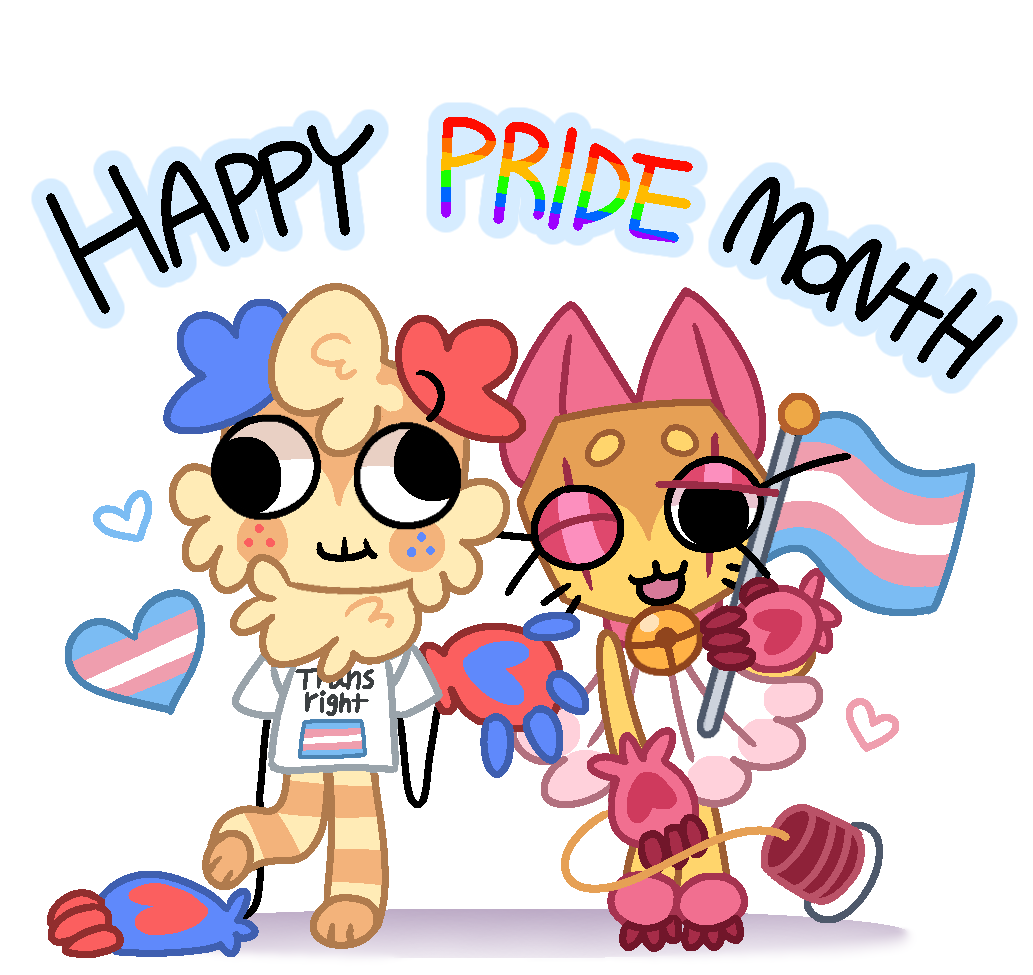 lamp_mni's tweet photo. #dandysworldart 
HAPPY PRIDE MONTH!
(ngl Im pansexual lol) https://t.co/c3qkECgrIS