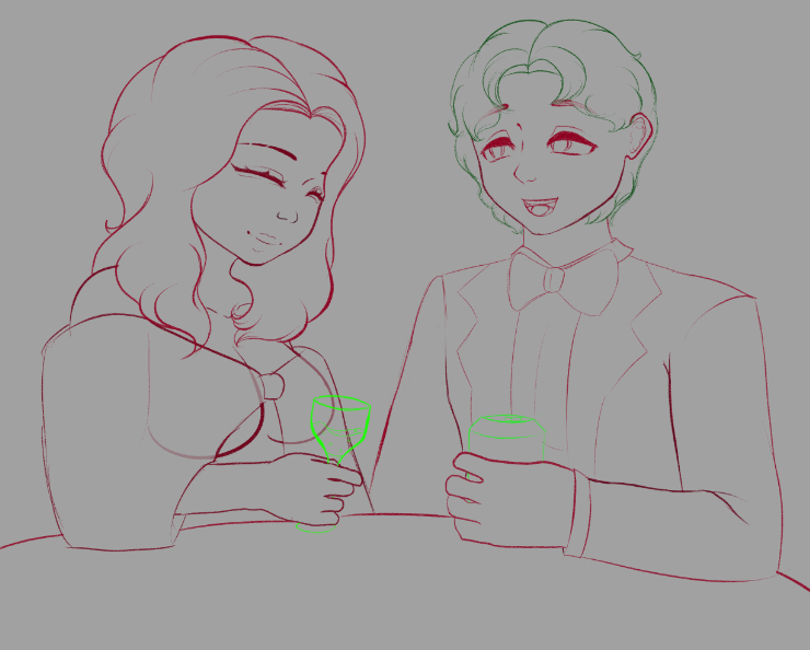 calytrixstudios's tweet photo. WIP (bday art for my husband) https://t.co/BtcyokLZJw
