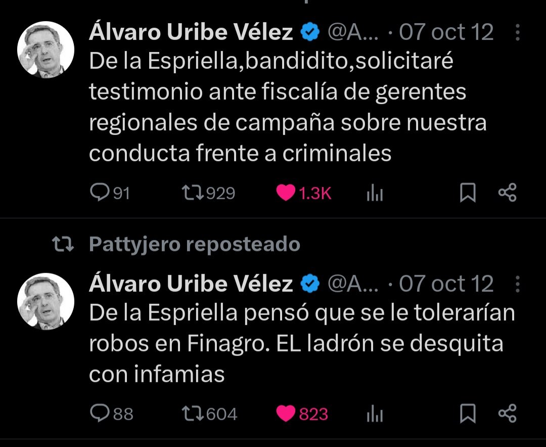 Uribismo Out Of Context tweet media