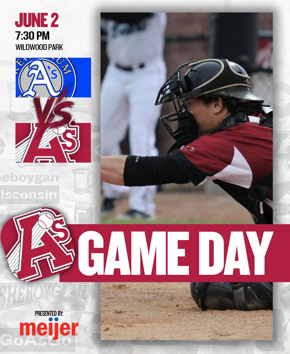 shebbaseball's tweet photo. The road to defending the NEWBL 'Ship starts tonight. We open up 2026 NEWBL play tonight against the other A's in the league. #GoAsGo

🆚 Kewaskum A's
📅 Tuesday, June 2
📍 Wildwood Park
🕗 7:30 PM
🎟️ https://t.co/9djga5daPj https://t.co/PC5CUMu8yf