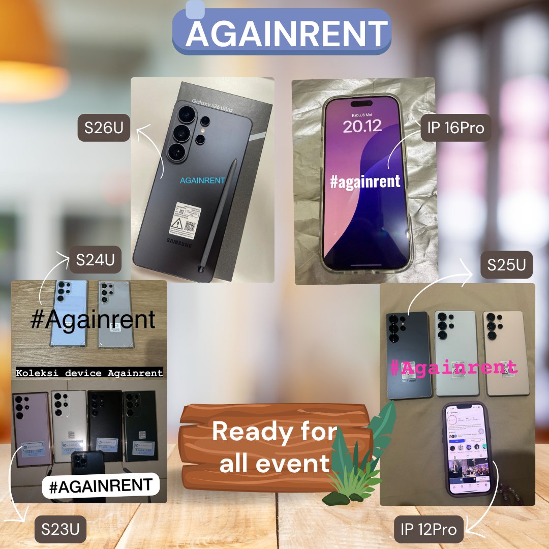 againrent's tweet photo. YUK!! Yang cari Rent HP Day 2...
Ada Iphone 16pro...
Cancelan orang... 
langsung aja yang minat. Sisa 1 unit https://t.co/XNVELlfvlY