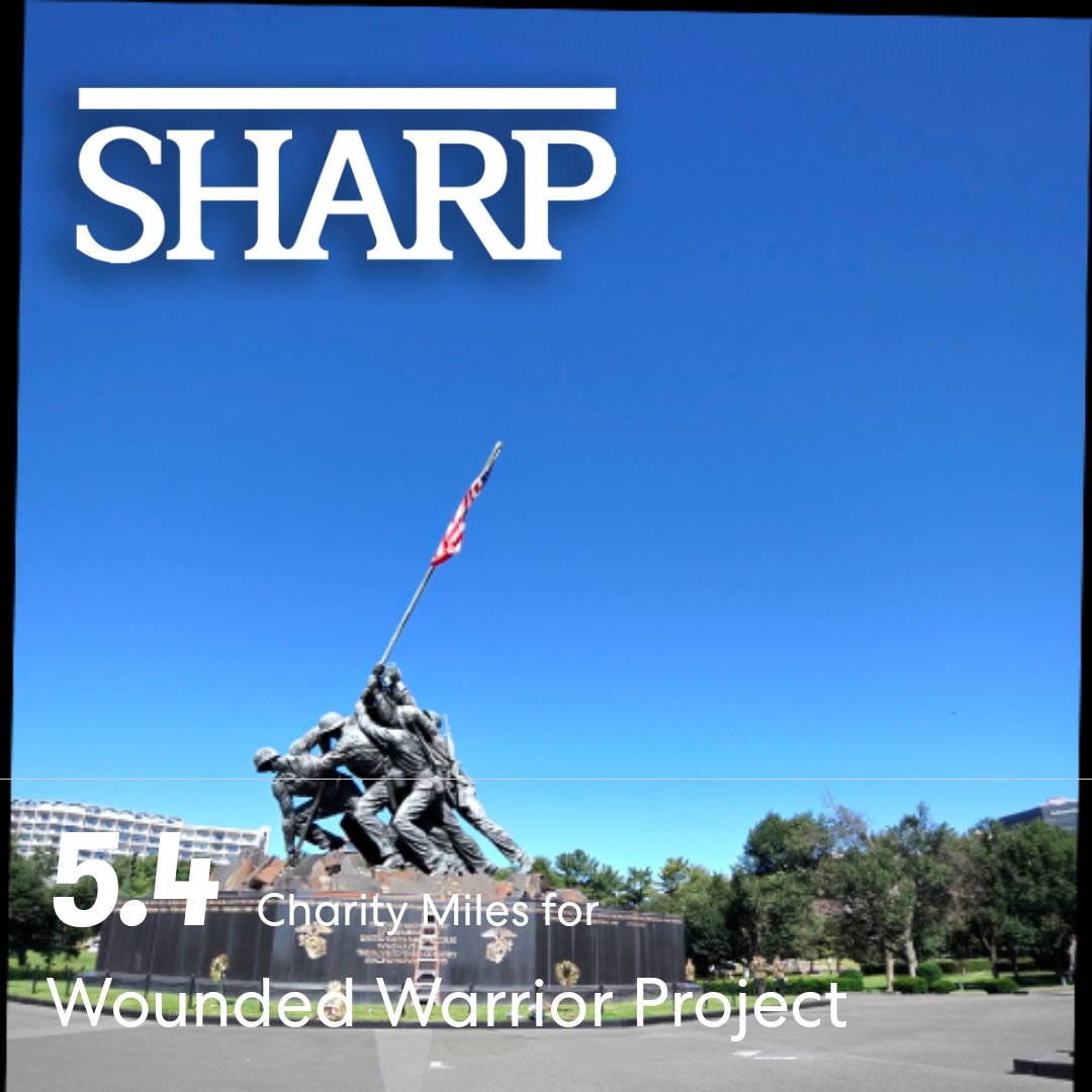 JohnJasonFallow's tweet photo. 5.4 Charity Miles for Wounded Warrior Project. Please click here to move with me in support of this great cause:
https://t.co/G72DFMdPi5. https://t.co/bTMYcs1Nel