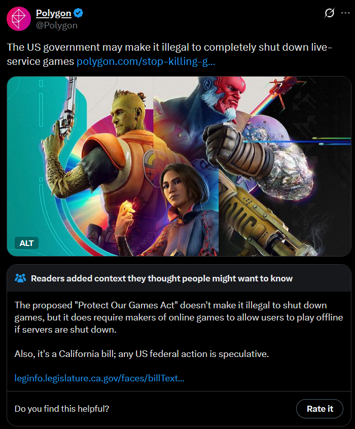 Saved You A Click Video Games tweet media