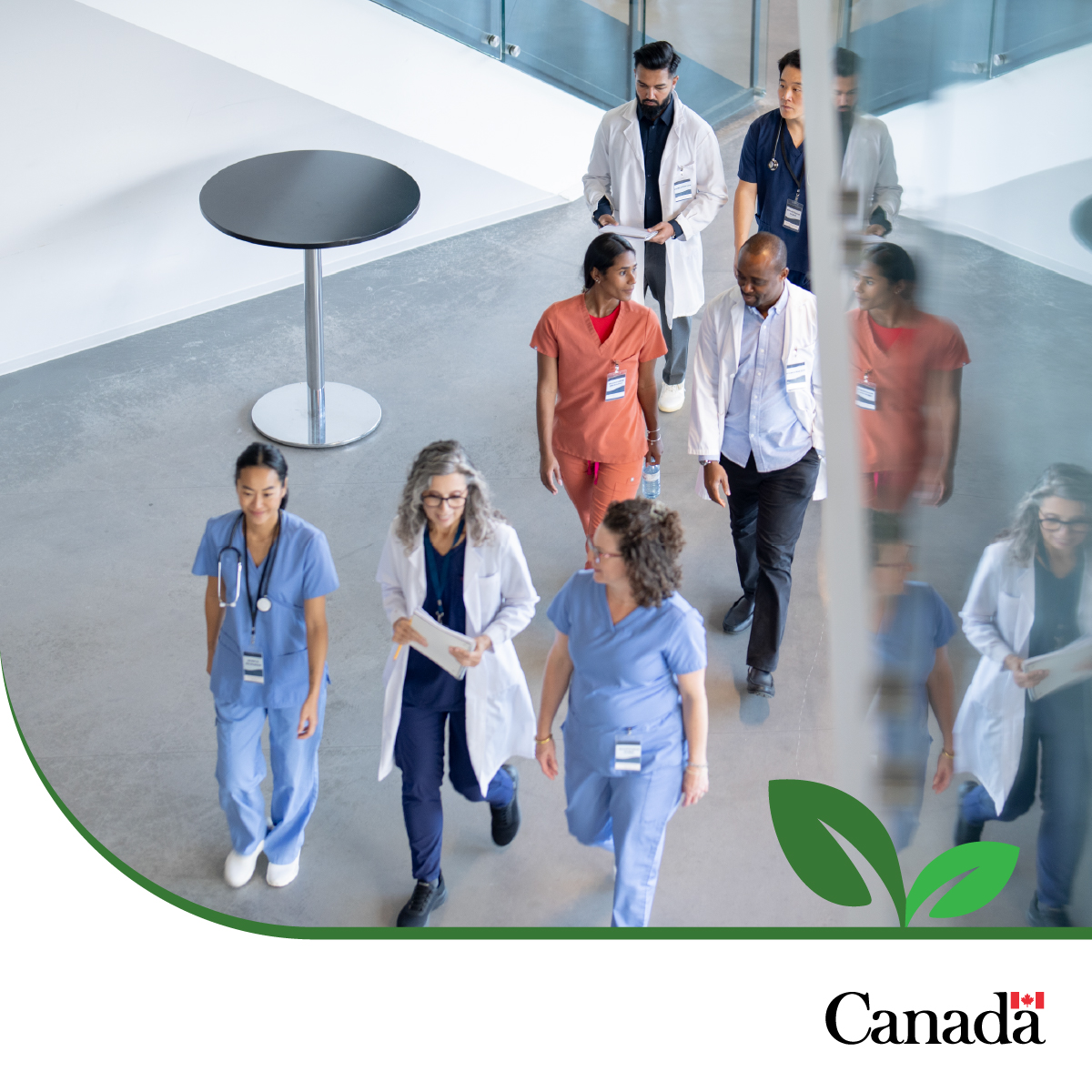 environmentca's tweet photo. Meet @ccghc, a champion of environmental sustainability in healthcare. They are empowering healthcare workers to lead #ClimateAction from within their walls. 💚 

Check out the full story: https://t.co/FRTJydOmKO  

#EnviroWeek https://t.co/CkRzsv1DCc