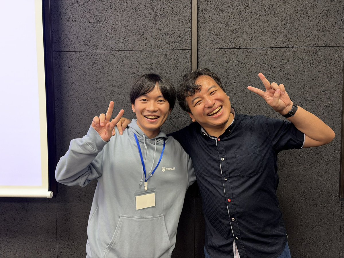 polarisai_inc's tweet photo. PolarisAIプログラミングコンテスト懇親会を開催しました！
40名超の競プロerの方にご参加いただきました。ご参加いただいた皆様、ありがとうございました。

@chokudai さんにもお越しいただきました！ https://t.co/g2CEolJRw3