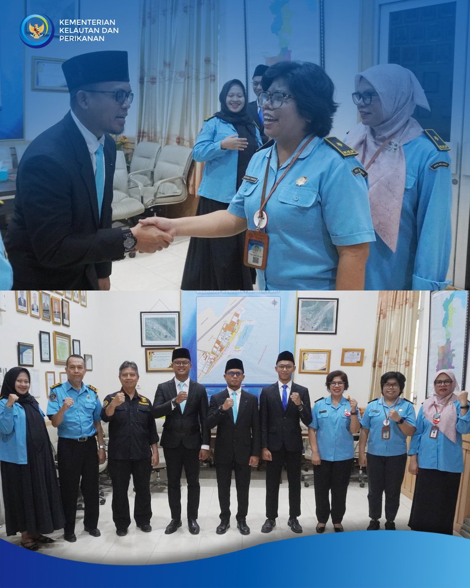 PPSBelawan's tweet photo. Hai #SahabatBahari, Selasa (02/06), bertempat di Ruang Rapat Selayang PPS Belawan, telah dilaksanakan Pengambilan Sumpah/Janji Pegawai Negeri Sipil (PNS) dan Pelantikan Pengangkatan Pertama Jabatan Fungsional di lingkungan Kementerian Kelautan dan Perikanan.

#PanganBiru https://t.co/d8tE9rGvpp