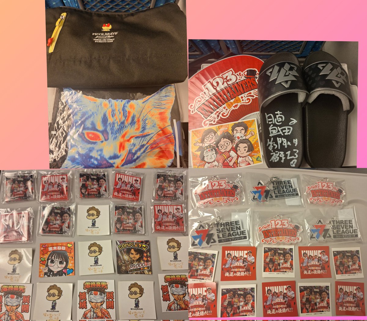 KAORUNBA1919's tweet photo. 6/2 #777リーグ だ‼️
#123エンターテイナーズ だ‼️
#日直島田 🏆
#ゆうちゃろ 🏆
#コウタロー 🏆
#電飾鼻男 🏆
#黒木ねね 🏆
#ひでぴ だ‼️
優勝記念パーティー開催してくれてありがとうございました🤗
楽しかった3rdシーズン

777リーグ運営の方々にも会えて感謝

来シーズンも楽しみにしてます🤩 https://t.co/klFYbF2fkv