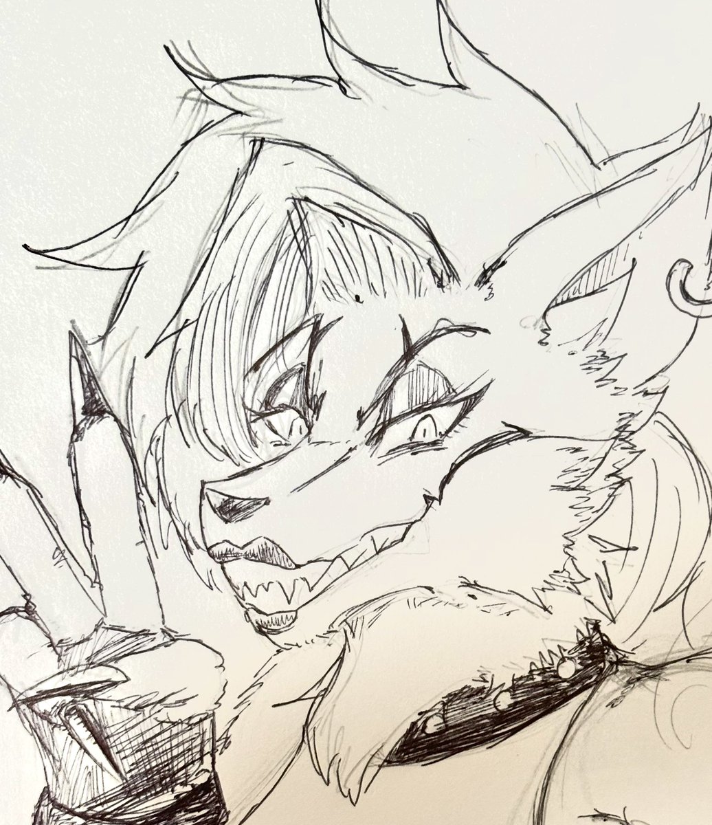 manwolf666z's tweet photo. 途中？絵 https://t.co/rmd3MdbbrV