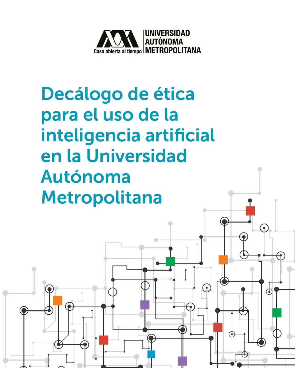 MabelHdezM's tweet photo. En esta ocasión, les comparto👩🏽‍💻el "Decálogo de ética para el uso de la inteligencia artificial en la Universidad en la @lauammx". Aquí los principios clave👇🏽:

1⃣. Dignidad y derechos humanos
2⃣. Diversidad, igualdad y solidaridad
3⃣. Cultura de paz
4⃣. Honradez y responsabilidad
5⃣. Vocación de servicio a la sociedad:
6⃣. Sostenibilidad
7⃣. Legalidad y seguridad
8⃣. Imparcialidad
9⃣. Transparencia y rendición de cuentas
🔟.Protección de datos personales y de la propiedad intelectual

Disponible➡️: https://t.co/gOF94wT3tm.