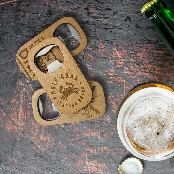 JHolderbach's tweet photo. Don't let your brand be a stranger to your customers. Check out these awesome branded merch ideas! https://t.co/UxbWU6tXZa #bottleopeners #tumblers #polos #travelmugs https://t.co/DHjJuU8TiS