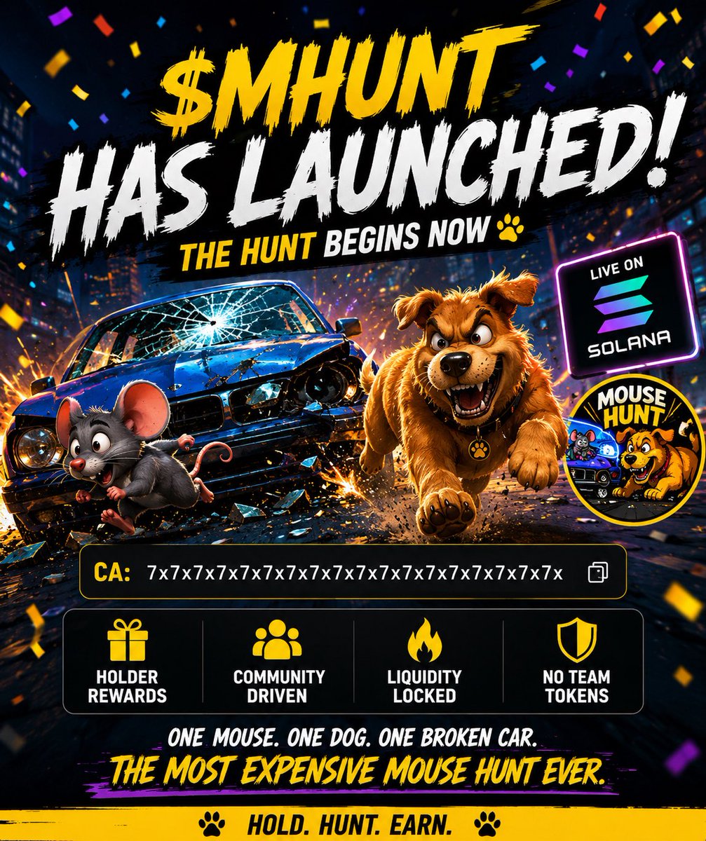 Mouse Hunt $MHUNT tweet media