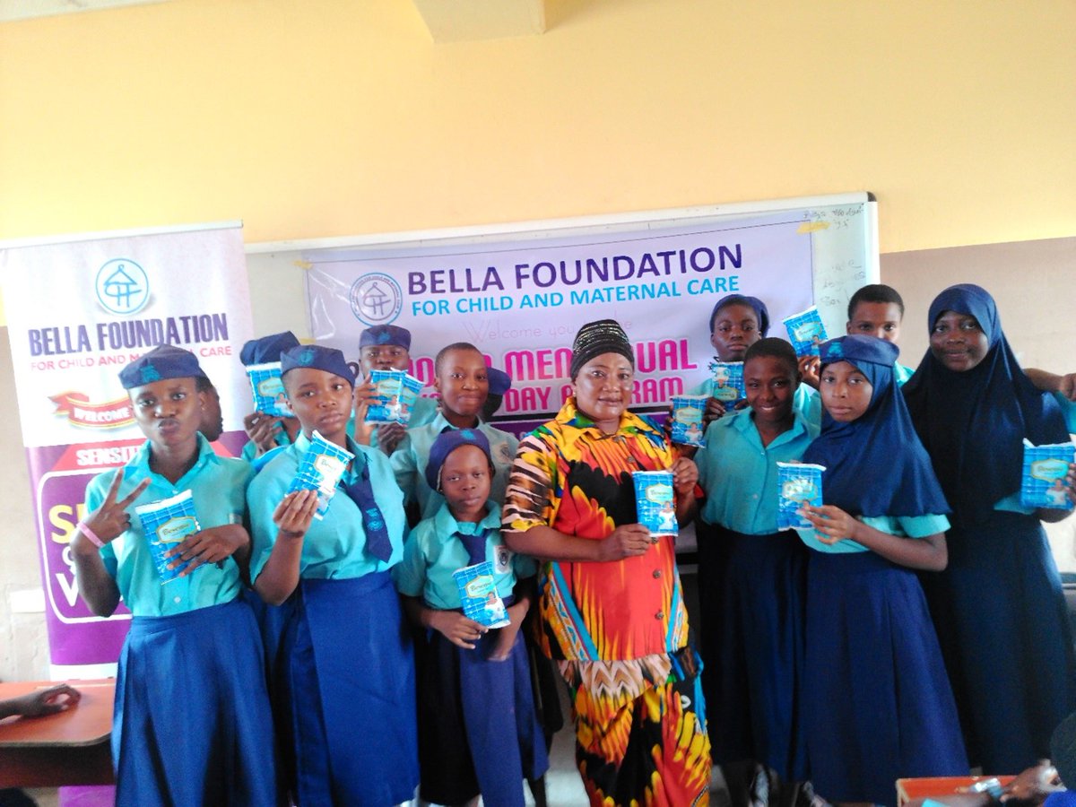 BEFCAMC2015's tweet photo. Bella Foundation for Child and Maternal Care in Partnership with EVOCA Foundation and NOMMONTU Foundation organized a seminar at Mainland High School, Fadeyi, Lagos stto Commemorate the World Menstrual Hygiene Day on the 26th of May 2026 https://t.co/HHbM4nW8MY