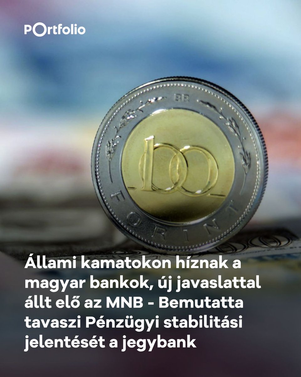 portfolio_hu's tweet photo. 🏦 A tavaszi Pénzügyi Stabilitási Jelentés fő üzeneteit Banai Ádám, a Magyar Nemzeti Bank ügyvezető igazgatója ismertette a jegybank keddi sajtótájékoztatóján

► https://t.co/Sqp2rjCj9R

📊 MNB
📸 Getty Images

#MNB #gazdaság #forint https://t.co/EZS0OjWNTg