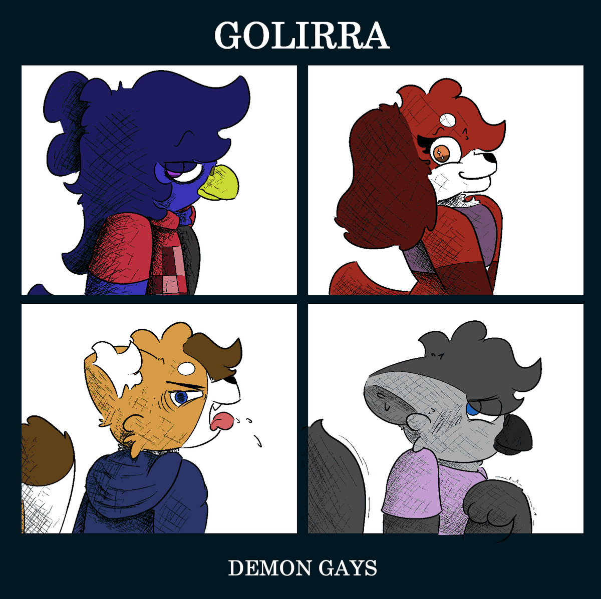 GrodleDraw's tweet photo. Demon Gays

#oc #furryart https://t.co/gMi4CjQX6w