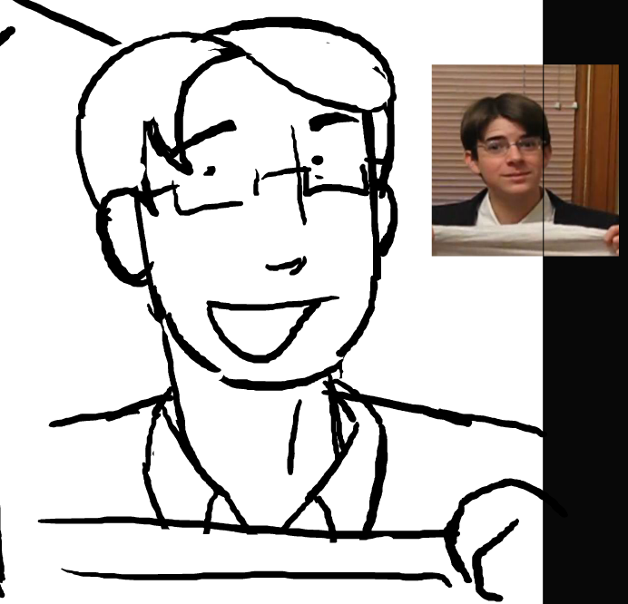 fuckbiscuis's tweet photo. lemme. be the first one to draw. him hes rlly funny WTF was his problem back then https://t.co/434QDhtxPH