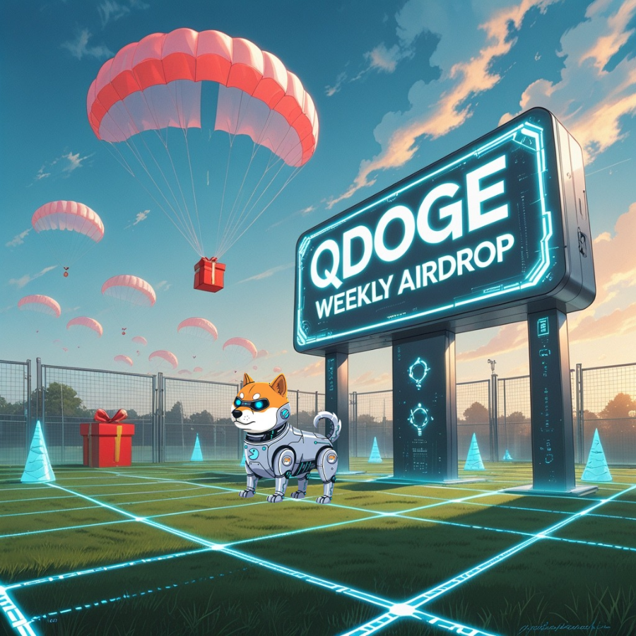 QDogeOnQubic's tweet photo. Last call for weekly $QDoge airdrop! 
⏰️ You have less than 22 hours left.

👉 If you were already on the Kennel Club list in the previous epoch, let’s keep it up!
Secure your spot again!

👉 If you’re new to the Qubic ecosystem and want to receive the weekly QDoge token airdrop, follow the steps here:
https://t.co/lIAp8wzECQ

➡️ QDoge rewards its loyal and dedicated members with a variety of rewards! 

✅️ Don’t miss out—seize this opportunity! 

#QDogeOnQubic