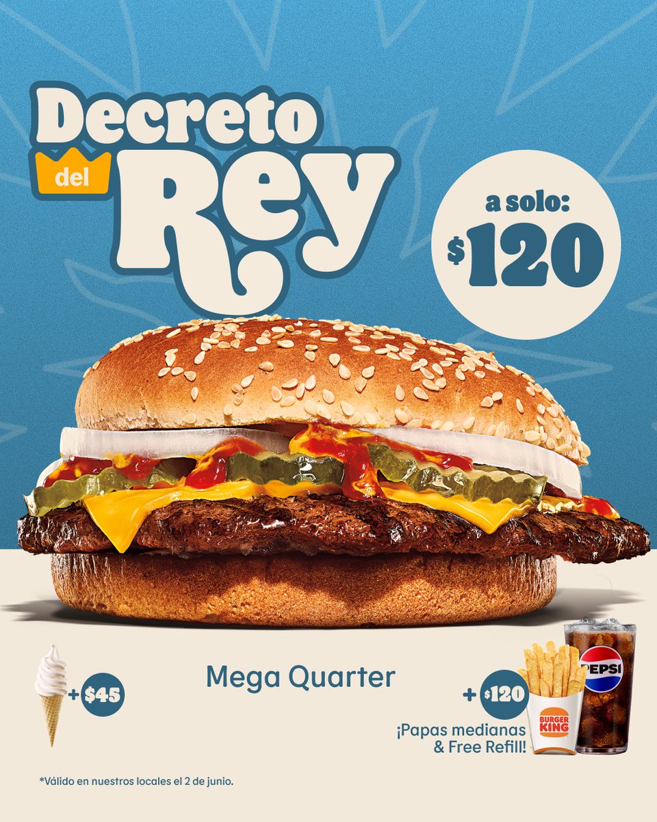 BurgerKingUY's tweet photo. Los martes se juegan como una final. 👑🍔 https://t.co/O2ynipKUEu
