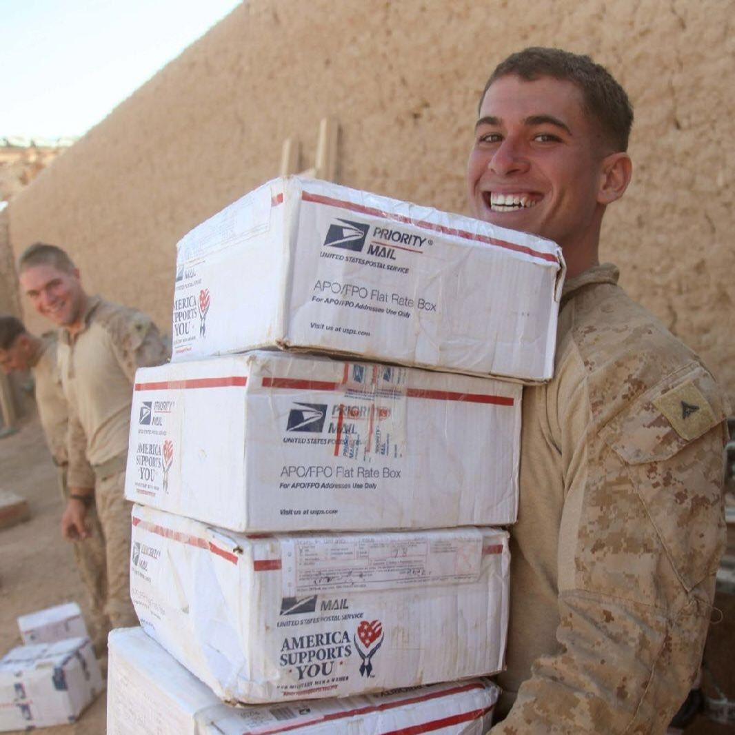 ARCGoldCountry's tweet photo. Got plans this Friday? Well, you do NOW! 🫡 Check out https://t.co/p2VyRONi2S for our full list of donatable items for Operation Care Package at the Roseville Automall. Help brighten the day for a service member overseas or a veteran here at home! https://t.co/VMSw8CpUU3