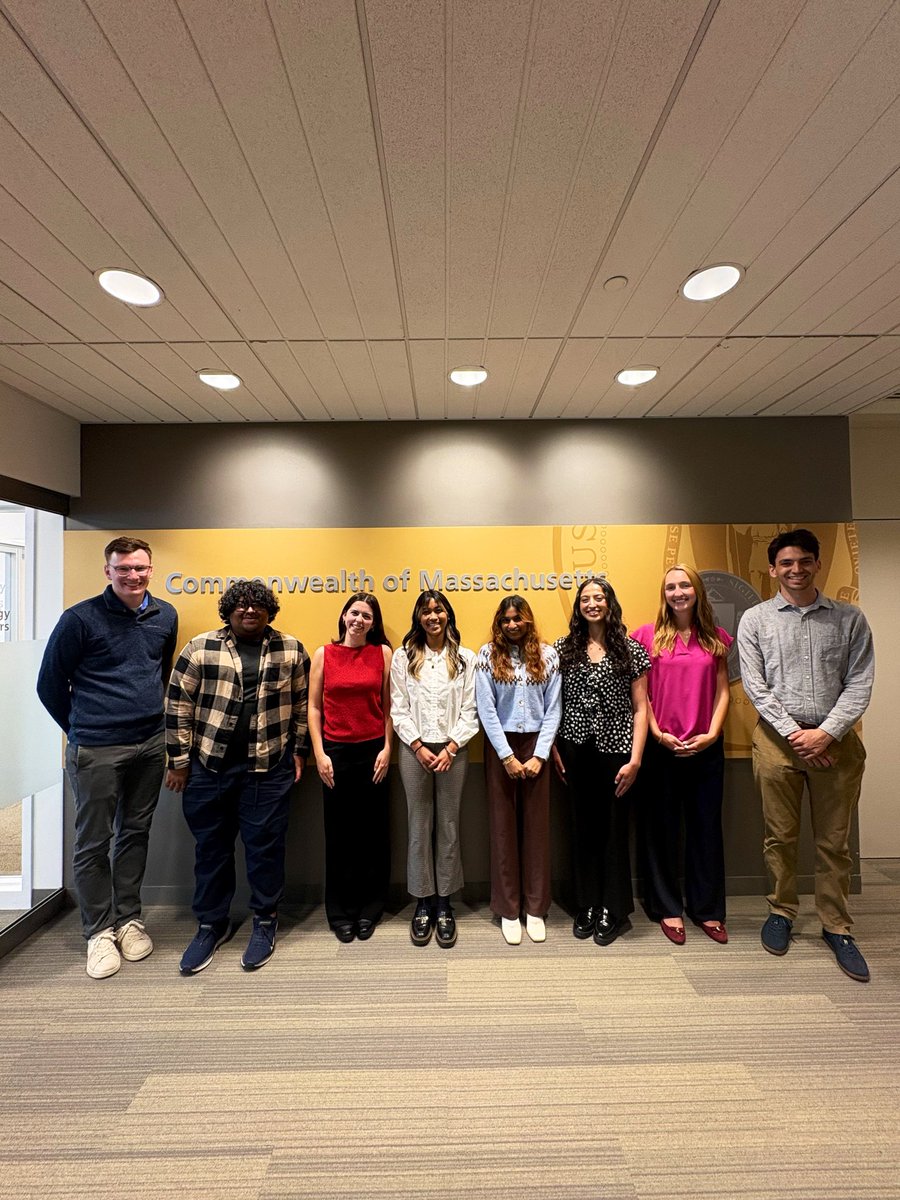 MassDOER's tweet photo. We’re so excited to welcome DOER’s 2026 Summer interns! 

They will support our Energy Efficiency, Leading by Example, Policy &amp; Planning, Renewables, Legal, and Coordination &amp; Engagement teams. At DOER, summers are for nurturing our rising clean energy leaders! https://t.co/QYdADkwlnP