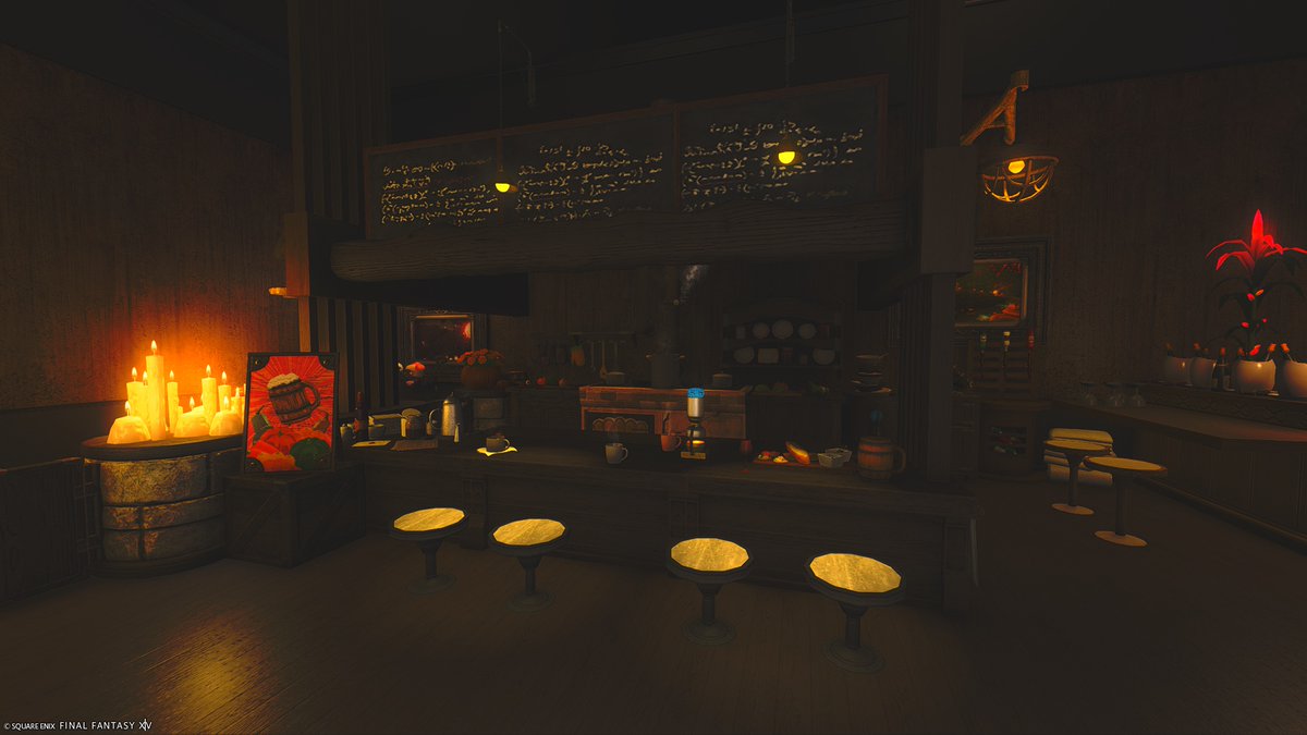 TheDemonsMuseum's tweet photo. ∈BAR PEPO∋ #魔人の館
ガルーダ ゴブレットビュート 23-6(魔人の館：地下) 
カボチャ族の店主が営業しています。( ▼ｗ▼)ﾉ https://t.co/10TWaSbdEZ