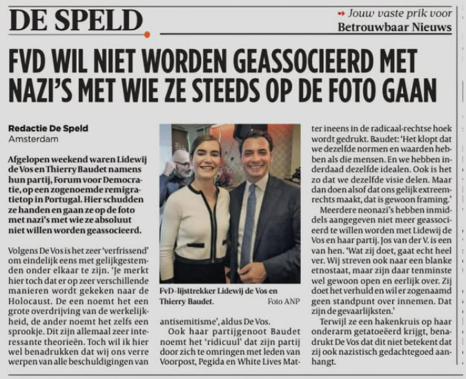 StefVrijman's tweet photo. De Speld prikt weer raak. https://t.co/K0jblTnKiM