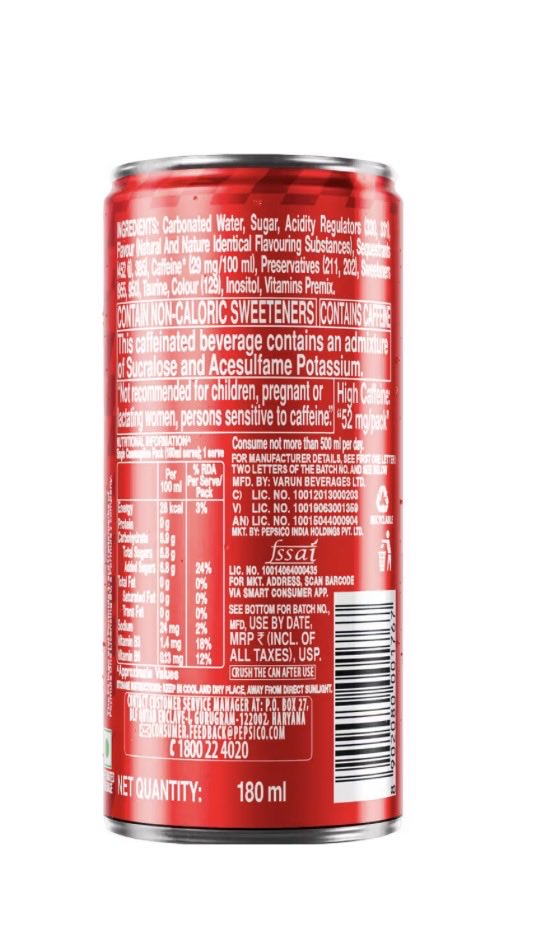 Kumar2iFoodie's tweet photo. @fssaiindia when you will wake up! There is hardly 3% energy but you have approved them as ‘Energy Drink’ to mislead consumers including children in drinking caffeinated drinks! Only you can find energy in them!

Save us! @NCPCR_ @India_NHRC 

@MoHFW_INDIA @JPNadda @PMOIndia https://t.co/ISsfIhzW8n