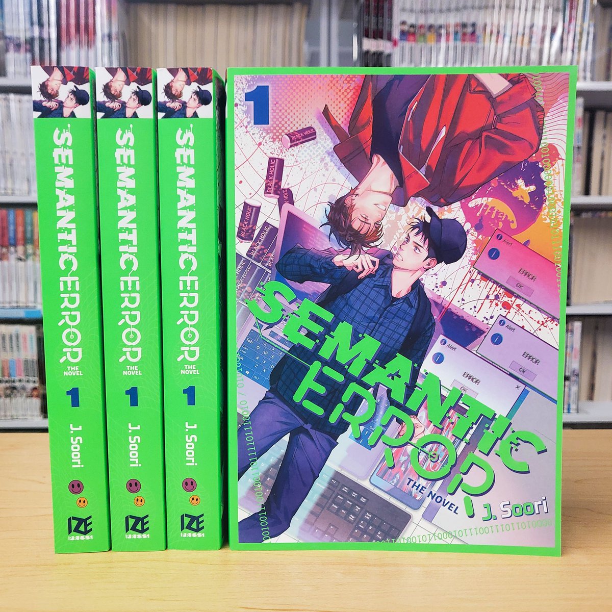 izepress's tweet photo. BL readers, rejoice!

Each volume of the Semantic Error novel features brand-new art by Angy, the talented artist behind the comic adaptation—with stunning covers and interior illustrations.

Read Semantic Error (novel), Vol. 1 today!: https://t.co/ZQWvQjq3ld https://t.co/8K7atxQ0JS