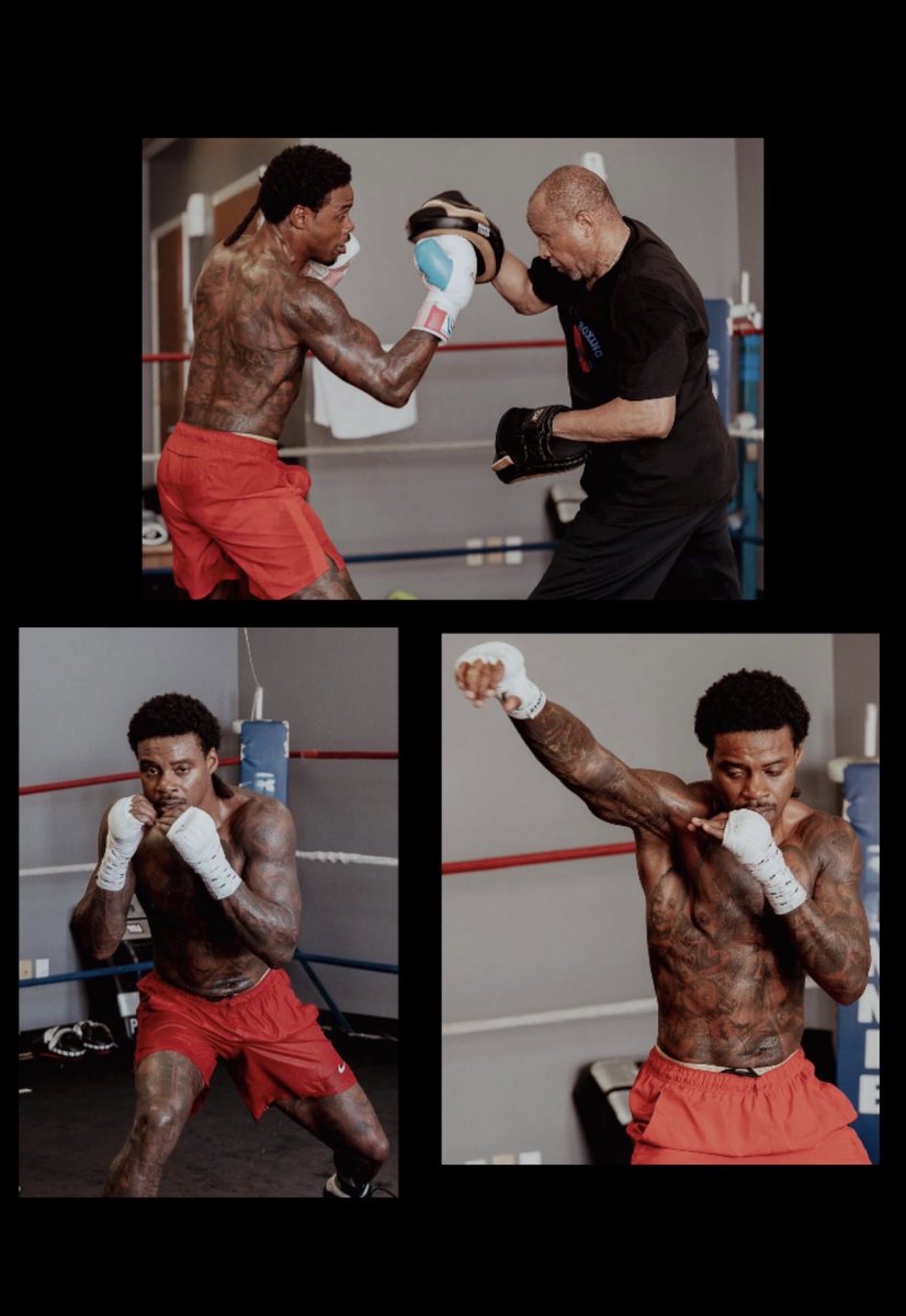 dantheboxingman's tweet photo. ‼️ERROL SPENCE JR. 
RETURNS IN 53 DAYS‼️
😤😤

#Boxing 
🦈🦈🥊🥊🥊🥊 https://t.co/HgvEz7z3FM