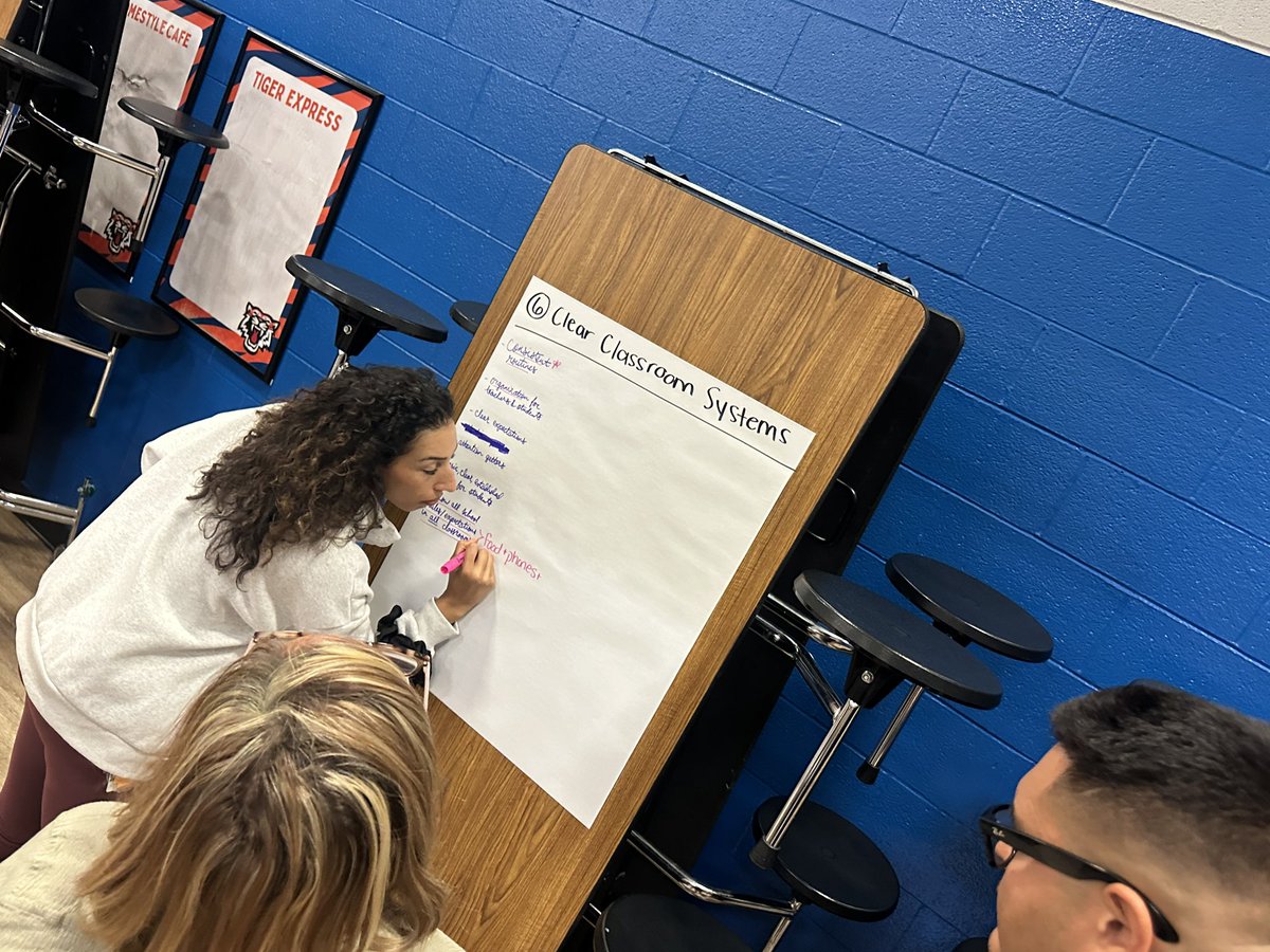 HumbleISD_AMS's tweet photo. 🐅💙🧡 Summer break doesn't stop the work at AMS! Our staff is already preparing for the 2026-27 school year, ensuring instruction aligns with Humble ISD's Instructional Framework. The commitment we have to our Tigers knows no end! 💪🏼 #AMSTigers #HumbleISD #TigerPride 🐾📚✨ https://t.co/gC6w1YQv0k