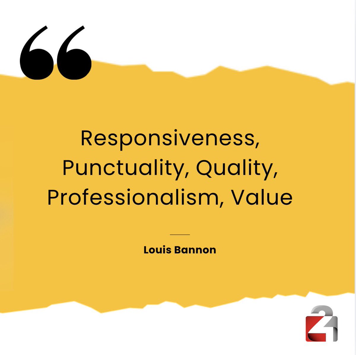 Twenty4FS's tweet photo. Thank you, Louis, for the fantastic feedback.

“Responsiveness, punctuality, quality, professionalism and value” are exactly the standards we strive to deliver every day. m

#ClientFeedback #CustomerReview #FireAndSecurity https://t.co/bJlXQ1mrMC