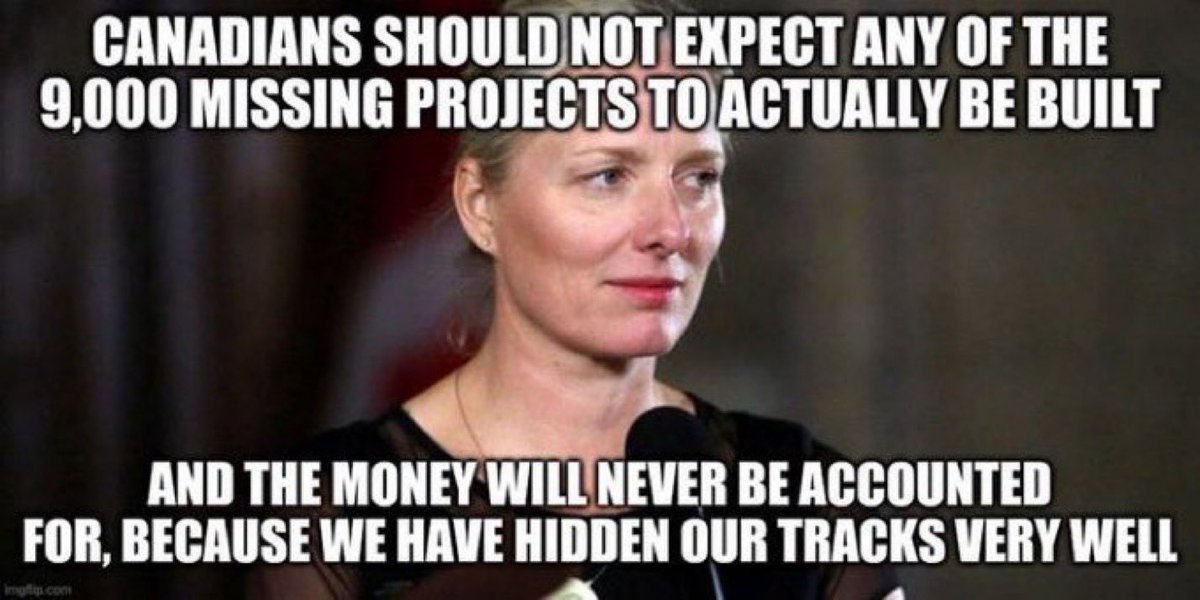 TheBuckYouWill's tweet photo. 🛑ATTENTION CANADA!🛑

Catherine McKenna @cathmckenna is one of the BIGGEST thief’s in Canadian history.

MAYBE THE BIGGEST!

She claims to have ‘LOST TRACK’ of between 9,000 & 20,000 Government contracts & lost between $93 BILLION & $236 BILLION of our money!

SHE
HAS
NEVER
ANSWERED
WHERE
THE MONEY
WENT...

...AND CANADA DEMANDS ANSWERS!

(Please Keep Sharing!)