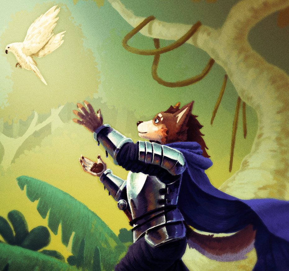RoarTigerart's tweet photo. Banner i painted for the visual novel my tainted life

go check the game https://t.co/ohpKTcinxn