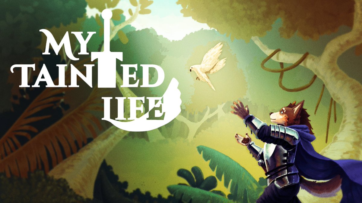 RoarTigerart's tweet photo. Banner i painted for the visual novel my tainted life

go check the game https://t.co/ohpKTcinxn
