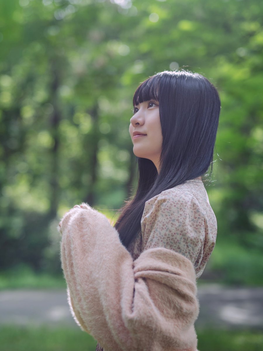 ru__lli's tweet photo. 背景緑いっぱいで最高🕊🌱
 #東北ポートレート https://t.co/BzLENGY67c