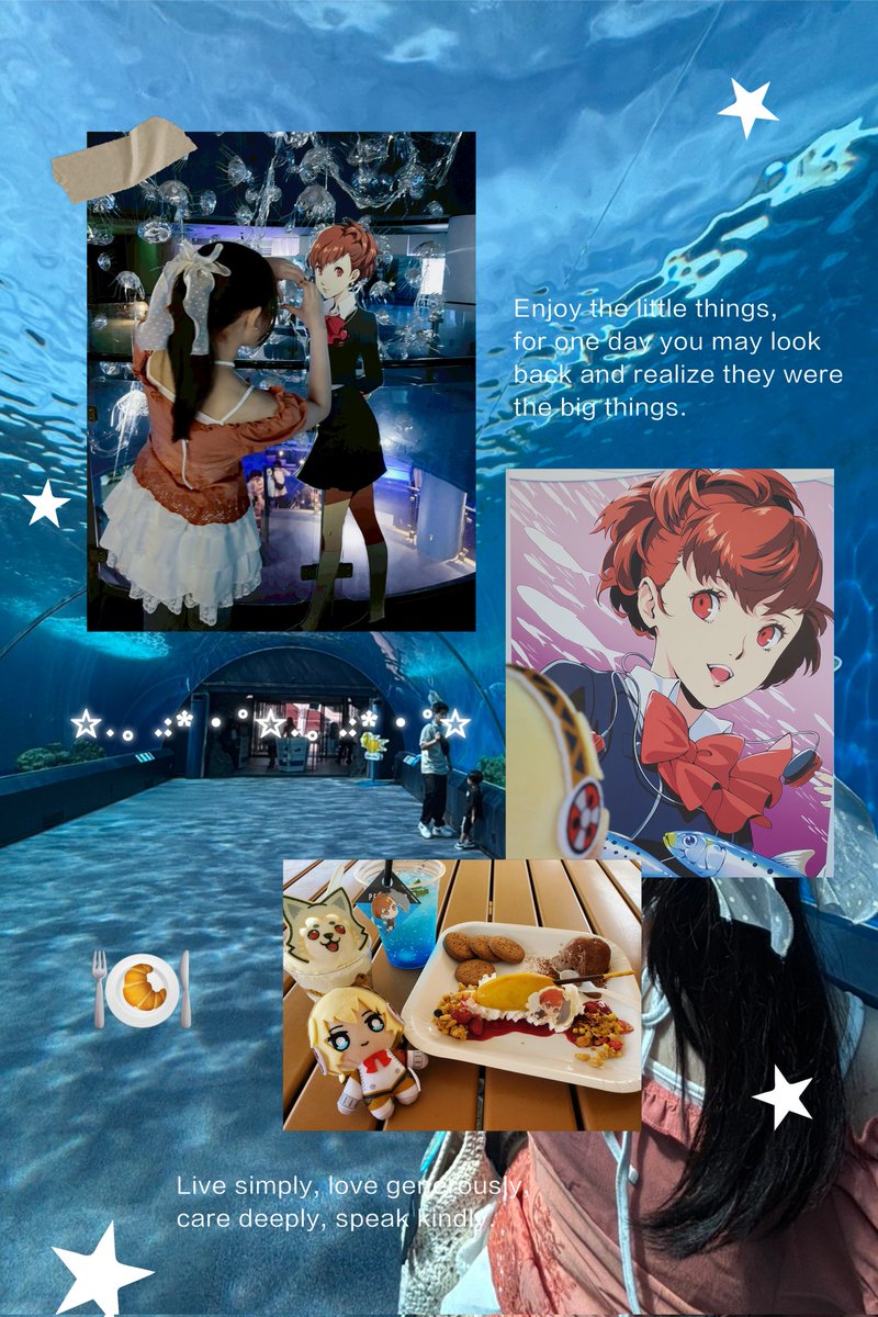 2abc_z's tweet photo. ペルソナ×シーパラダイス行ってきました🎶
すごーく楽しかった‼️
特にドルフィンファンタジーエリアは曲も雰囲気もP3でとても良かったです🐬♪♪
ハム子の夏私服イメージコーデも出来たし、グッズも自引きできたので満足✊️
またコラボしたら絶対行きます💖💖 https://t.co/3MLzrKOBlx